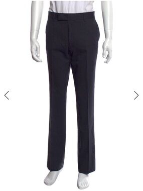 PS Paul Smith Blue Wool Dress Pants